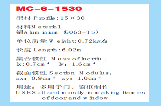 工业铝型材2018.0005